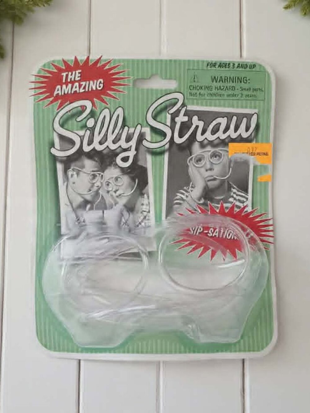 Westminster The Amazing Silly Straw Sealed (Novelty Drinking Glasses)